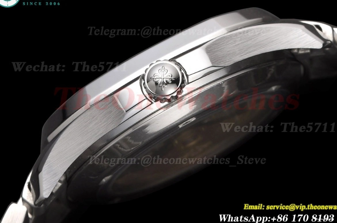 Grey GDF 40mm 5167 SS Dial Nautilus SS MY8215 0124